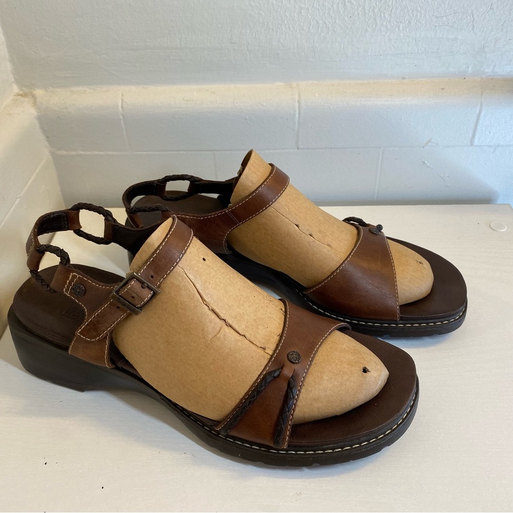 TIMBERLAND - Women's Strapy Sandals - Color Brown - Size 8.5